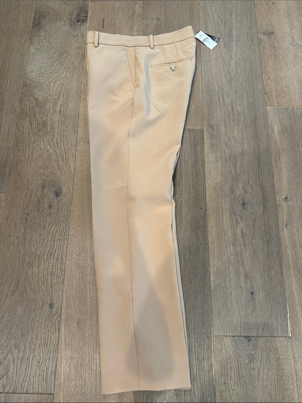 Ann Taylor Women's Camel Tan Straight Leg Trousers
